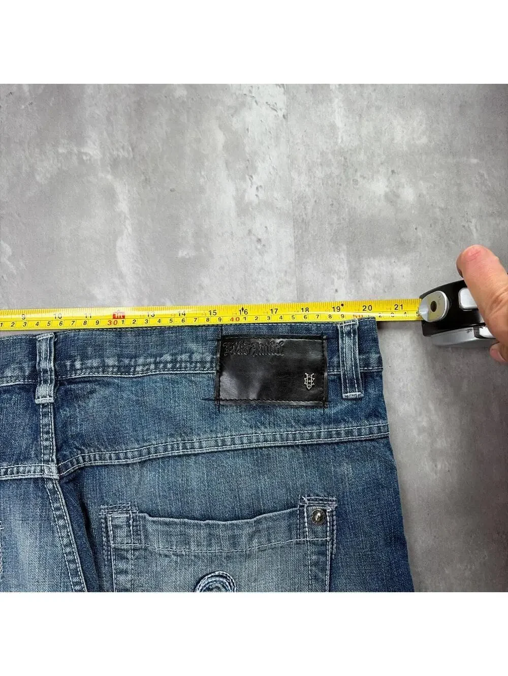 Y2K Ecko Unltd Grunge Baggy Skater Denim Jeans